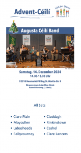 Augusta Céilí Band in Neumarkt • Advent Céilí am 14. Dez. 2024 1 Screenshot•Strukturuebersichten•Neumarkt•Advent Ceili Sets 2024